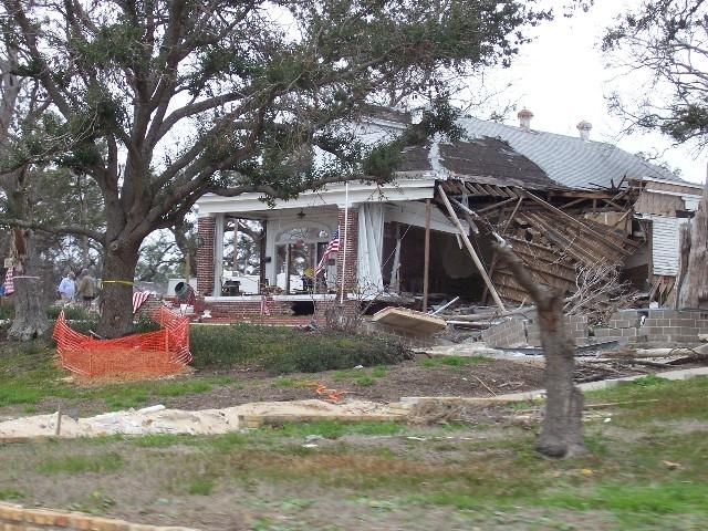 coast_post_katrina_108.JPG - Biloxi - Another once beautiful home destroyed.