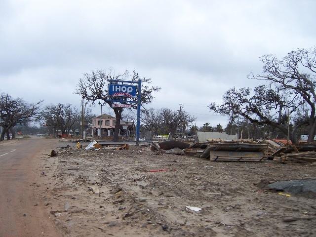 coast_post_katrina_156.JPG - Biloxi - Locaton of the Biloxi IHOP, at the time the oldest IHOP on the coast.