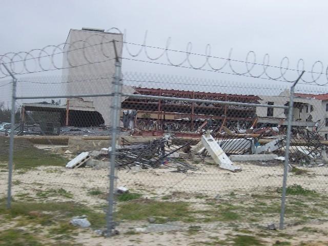 coast_post_katrina_166.JPG - Gulfport - The VA hospital and home suffered extensive damage during hurricane Camille and was rebuilt. Katrina all but demolished the complex.