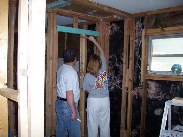 house24.JPG - Randy and Megan working on some remodling