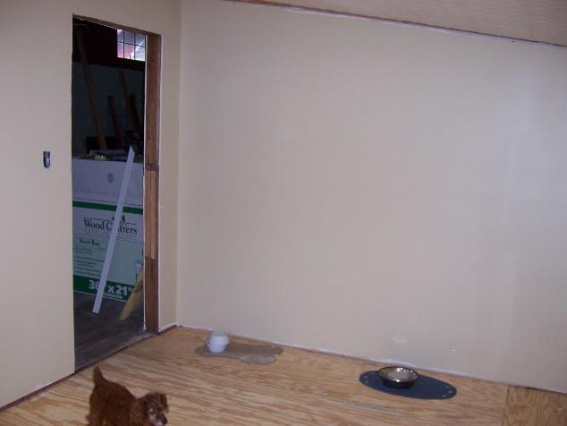 house46.JPG - This room ended up being the dogs home at night while we were still living in the FEMA camper